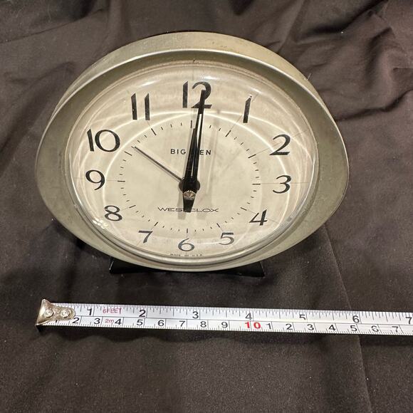 Vintage Westclox Big Ben Alarm Clock MCM Winding - Picture 9 of 10